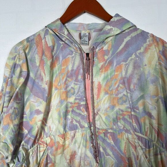 Prana Womens Colorful Windbreaker size S - Picture 2 of 15